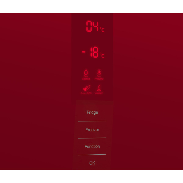 Холодильник MAUNFELD MFF200NFR Inverter