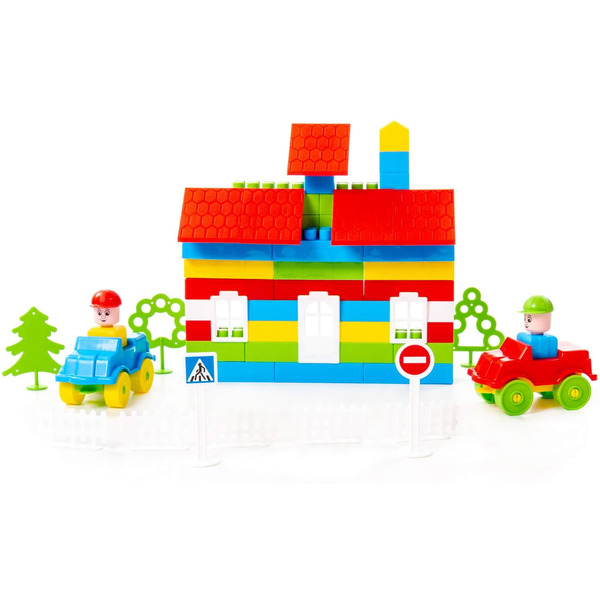 Конструктор Полесье  Строитель 36131