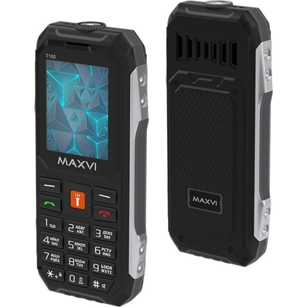 Мобильный телефон Maxvi T100 (черный)
