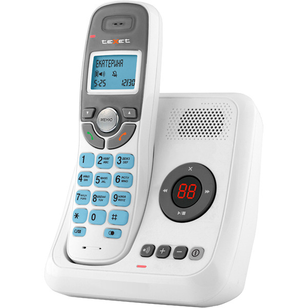 Телефонный аппарат стандарта DECT TEXET TX-D6955А White
