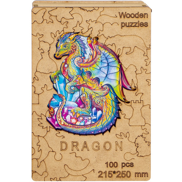 Сувенирный пазл MASTER WOOD Дракон SWPD