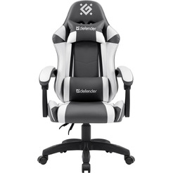 Игровое кресло Defender Fortune 64026 (Серый/белый)