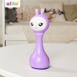 Интерактивная игрушка Alilo Умный зайка R1 60405 (фиолетовый)