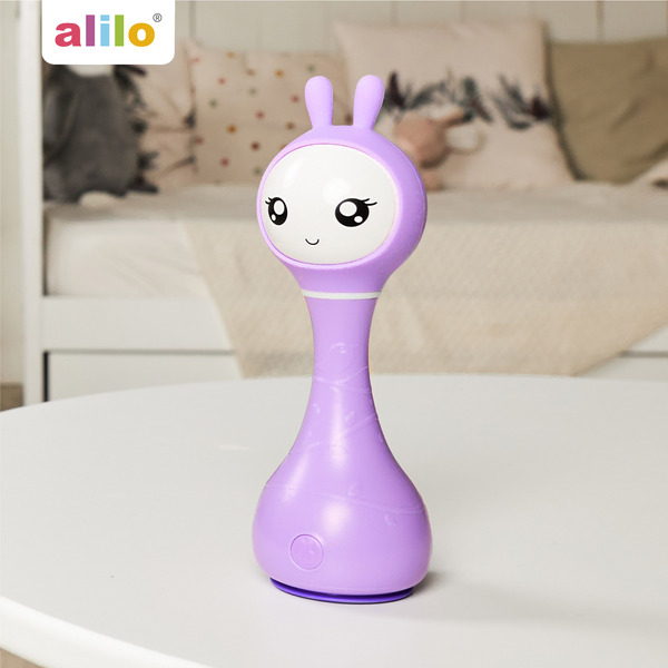 Интерактивная игрушка Alilo Умный зайка R1 60405 (фиолетовый)