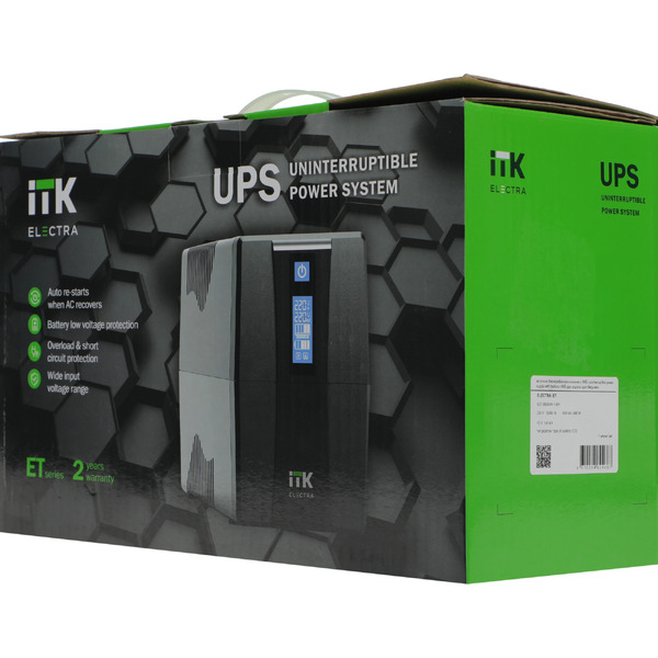 Источник бесперебойного питания ITK Electra EET-0800VA-1-001