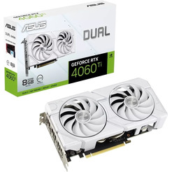 Видеокарта ASUS Dual GeForce RTX 4060 Ti Evo White OC Edition 8GB GDDR6 DUAL-RTX4060TI-O8G-EVO-WHITE