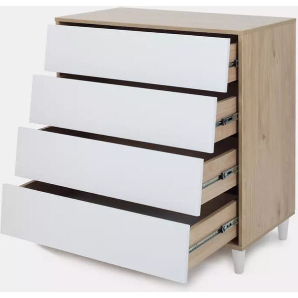 Комод пеленальный Rant Bergen 105 (Cloud White)