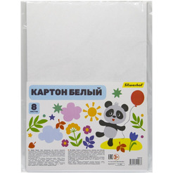 Картон белый Silwerhof Веселая панда 1624126