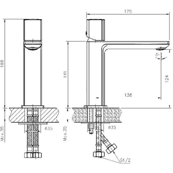 Смеситель Haiba HB10577