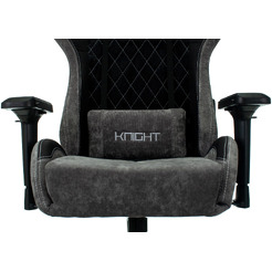 Кресло игровое Бюрократ Zombie VIKING 7 KNIGHT Fabric ткань/экокожа,черный