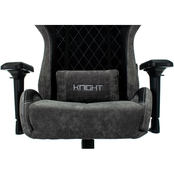 Кресло игровое Бюрократ Zombie VIKING 7 KNIGHT Fabric ткань/экокожа,черный