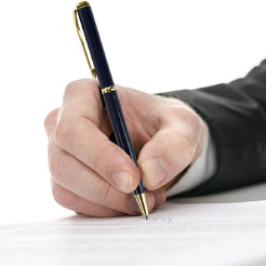 Ручка подарочная шариковая Arrow Gold Blue GALANT 140653