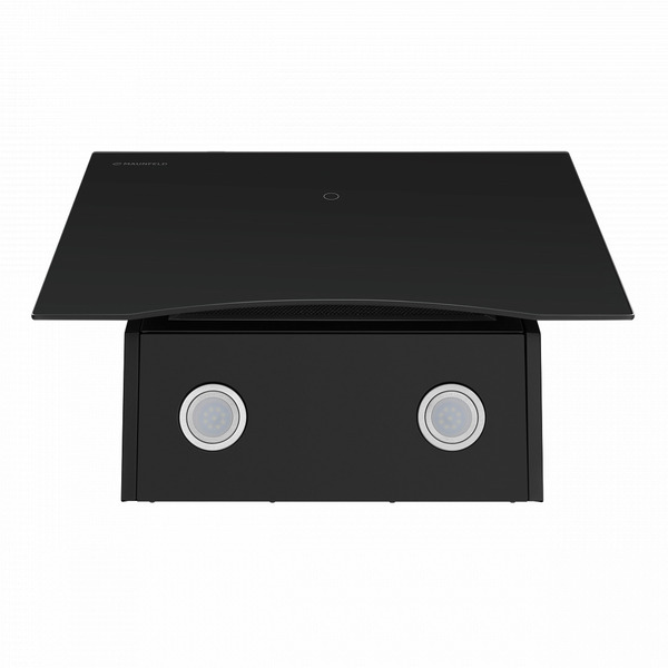 Наклонная кухонная вытяжка MAUNFELD TEFFI 60 черное стекло