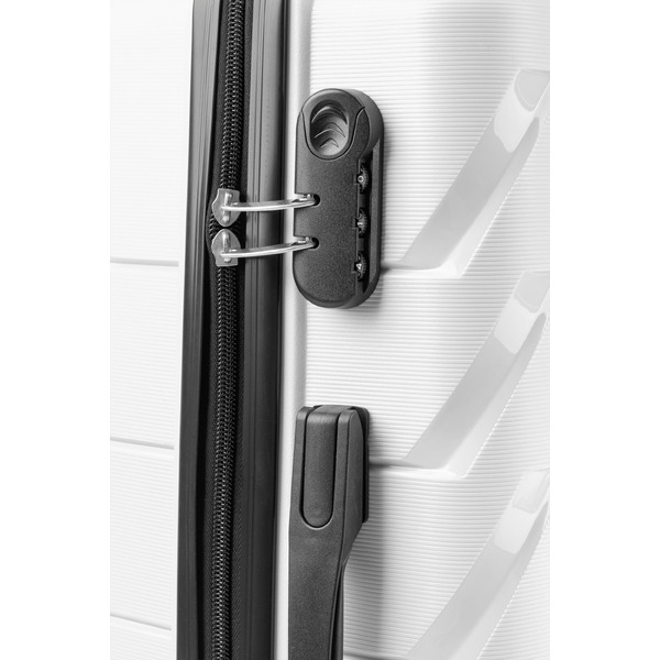 Чемодан DoubleW YF-PP02 (L, белый)