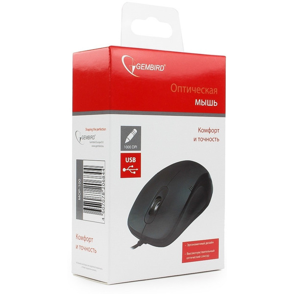Мышь Gembird MOP-100