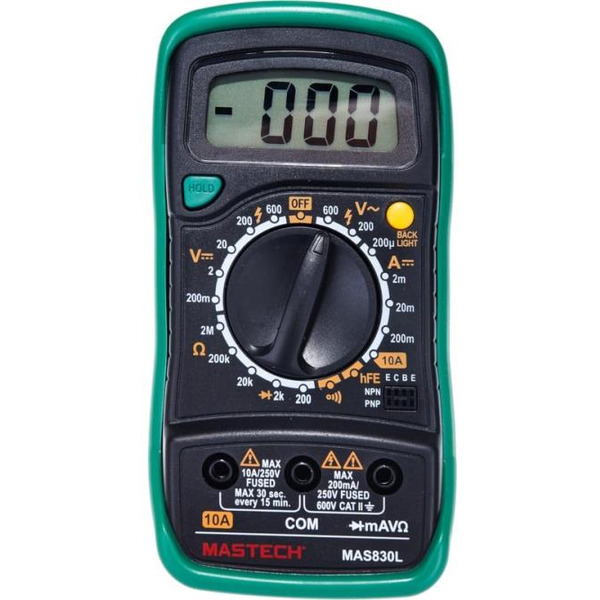 Портативный мультиметр MASTECH MAS830L 13-2007