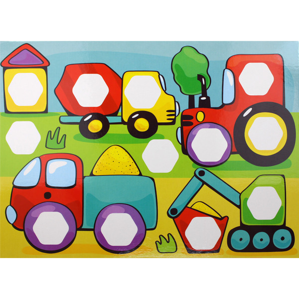 Настольная игра Baby Toys Games Цвет в цвет 04377