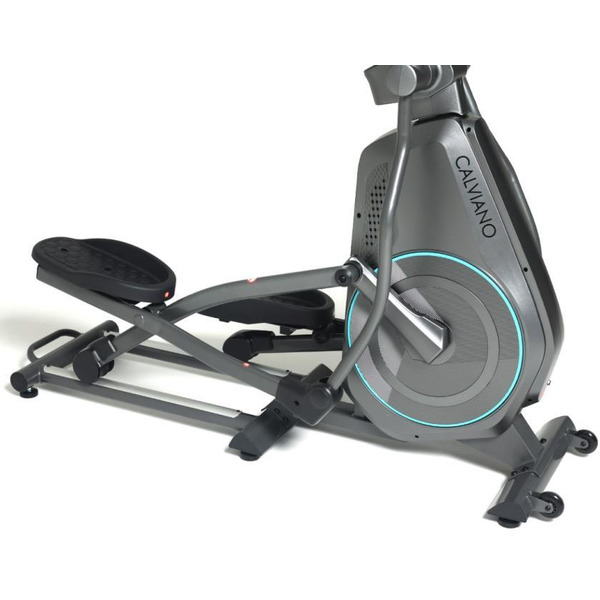 Эллиптический программируемый тренажер Calviano Extra серый