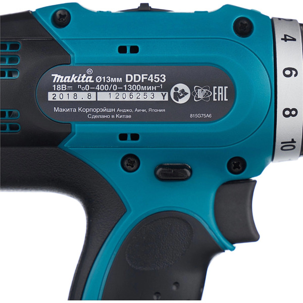Дрель-шуруповерт Makita DDF453SYE