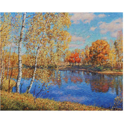 Картина по номерам Остров Сокровищ Осень в Подмосковье 662891
