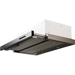 Кухонная вытяжка Akpo Light Eco Glass Twin 60 WK-7 Т-300 (черный)