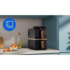 Аэрогриль Philips Ovi Stacked Dual Basket NA462/70
