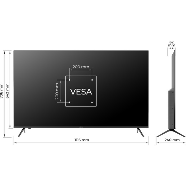 Телевизор KIVI 50U750NB