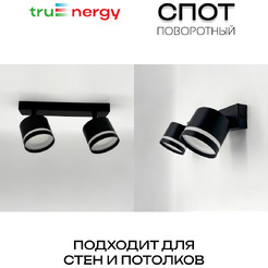 Светильник накладной поворотный TRUENERGY 21392