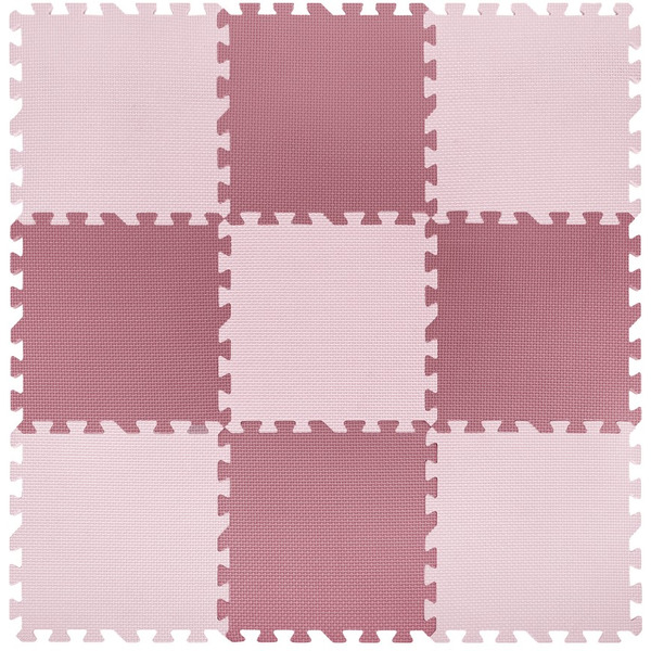 Коврик-пазл Юнландия 9 элементов 30х30см 664660