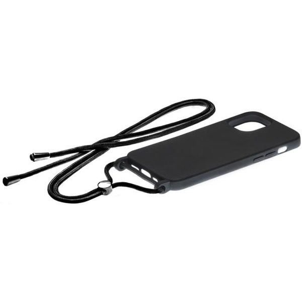 Бампер Bingo Lanyard для Apple iPhone 12 (черный)