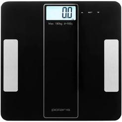 Весы напольные POLARIS PWS1860DGF (черный)