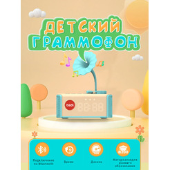 Музыкальная игрушка Biidi Фонограф G80 (синий)