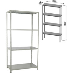 Стеллаж Brabix Ms Plus-185/50-4 291106