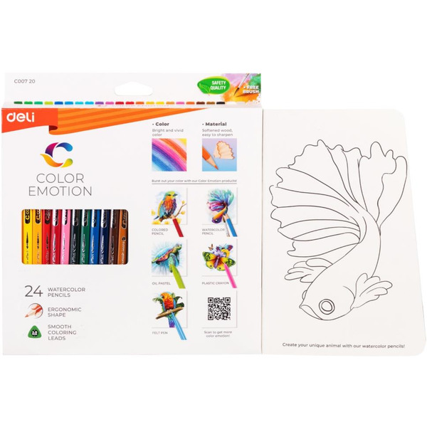 Карандаши Deli EC00720