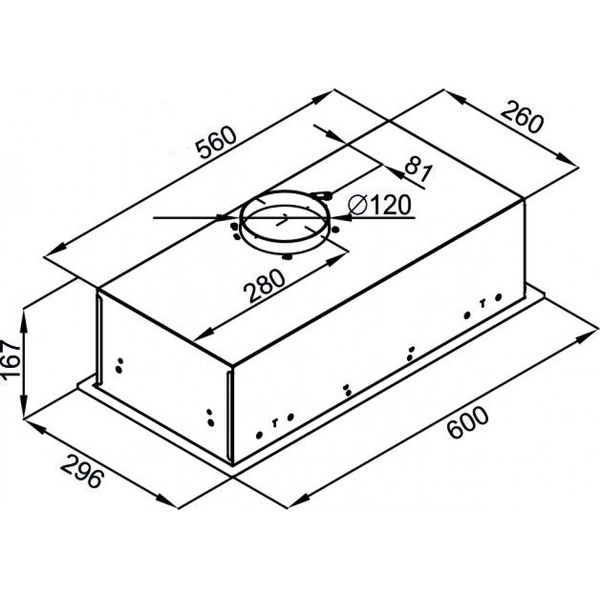 Вытяжка CIARKO Swift 50 white