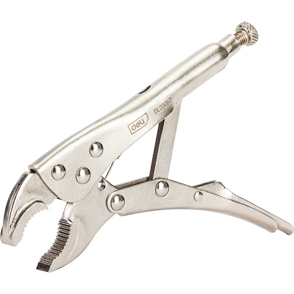 Клещи зажимные Deli EDL2001-7