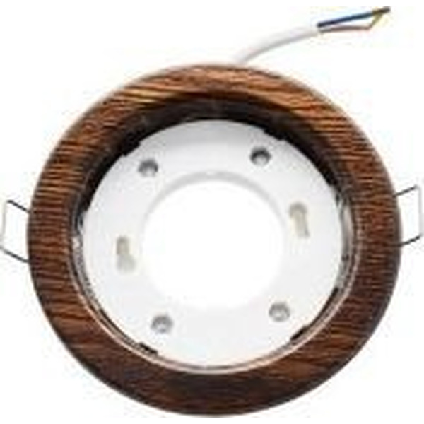 Светильник GENERAL GCL-GX53-H38-WOOD-OAK 661144 (дуб темный)