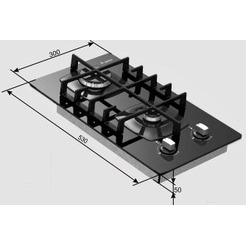 Панель варочная газовая GEFEST ПВГ 2003 К12