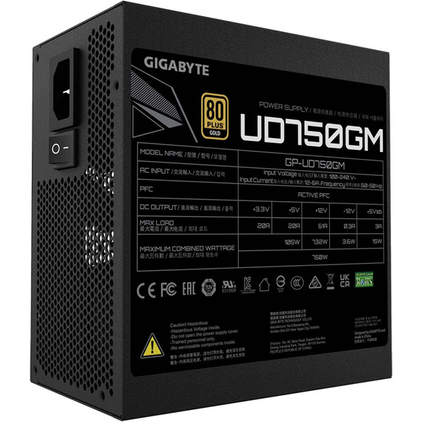 Блок питания Gigabyte UD750GM