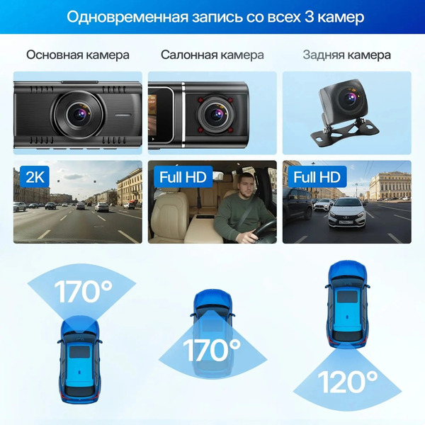 Видеорегистратор-GPS информатор (2в1) TrendVision Proof Ultra