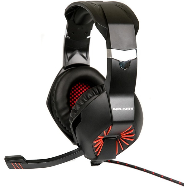 Игровая гарнитура DIALOG Gan-Kata HGK-28C черно-красная