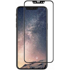 Защитное стекло CASE 3D для Apple iPhone X / XS / 11 Pro (черный глянец)