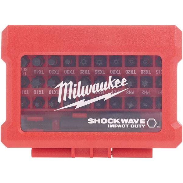 Набор бит для шуруповерта MILWAUKEE Shockwave 32шт (4932464240)