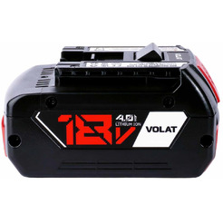 Аккумуляторная батарея VOLAT для Bosch 18.0V 4.0AH (Li-ion) BOS-GBA180LED