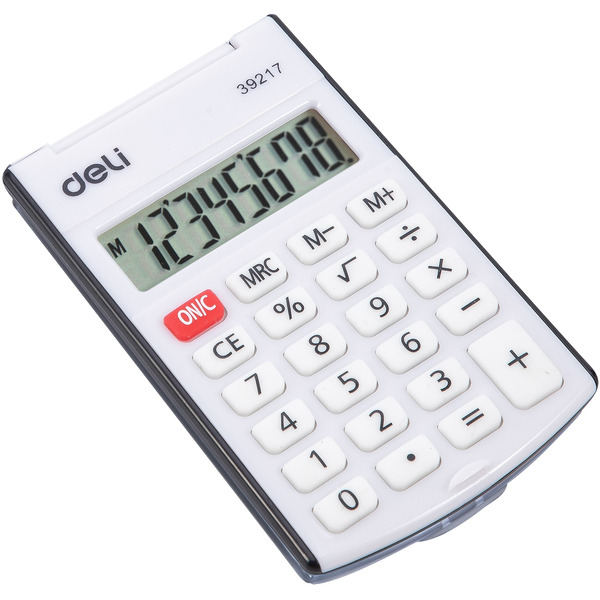 Калькулятор Deli E39217/BLACK