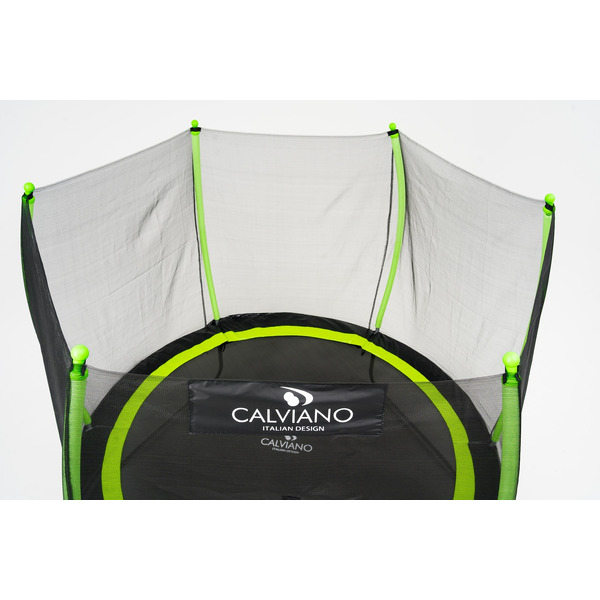 Батут Calviano 252 см - 8ft OUTSIDE master green