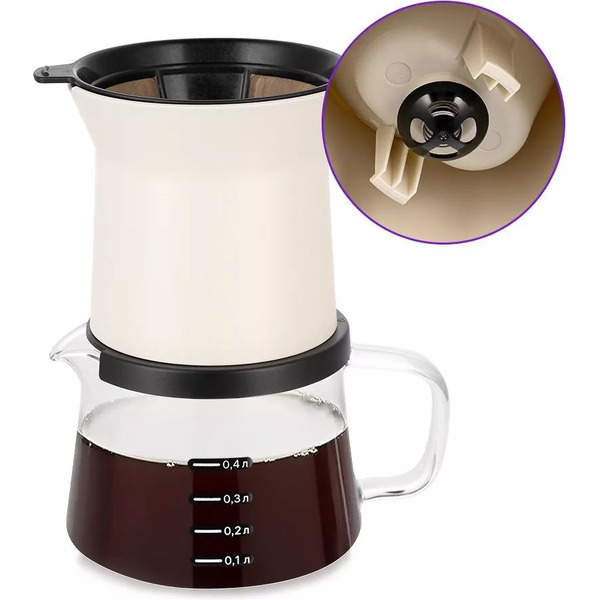 Кофеварка Kitfort КТ-7190