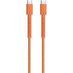 Кабель ATOMIC WILDCORE USB-C - USB-C PD 60W 30.367 (оранжевый)