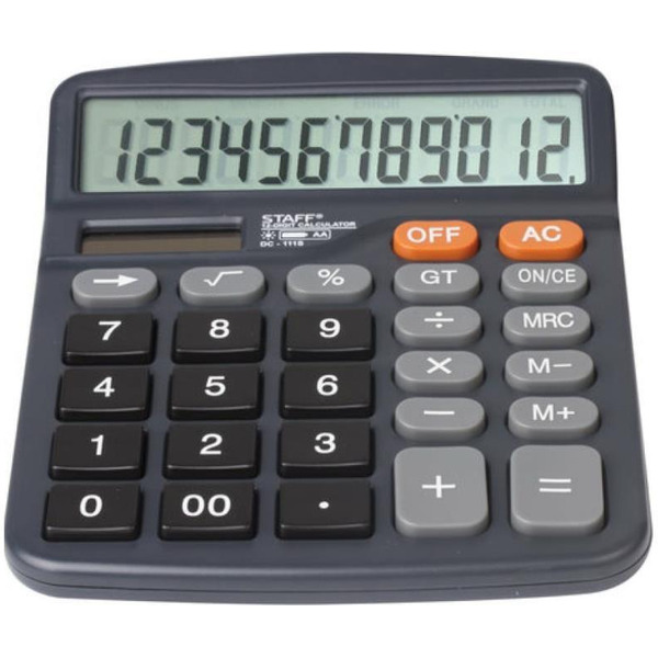 Калькулятор Staff Plus DC-111S (250428)