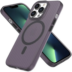 Задняя накладка CASE Translucent Strip Apple iPhone 13 Pro (черный)